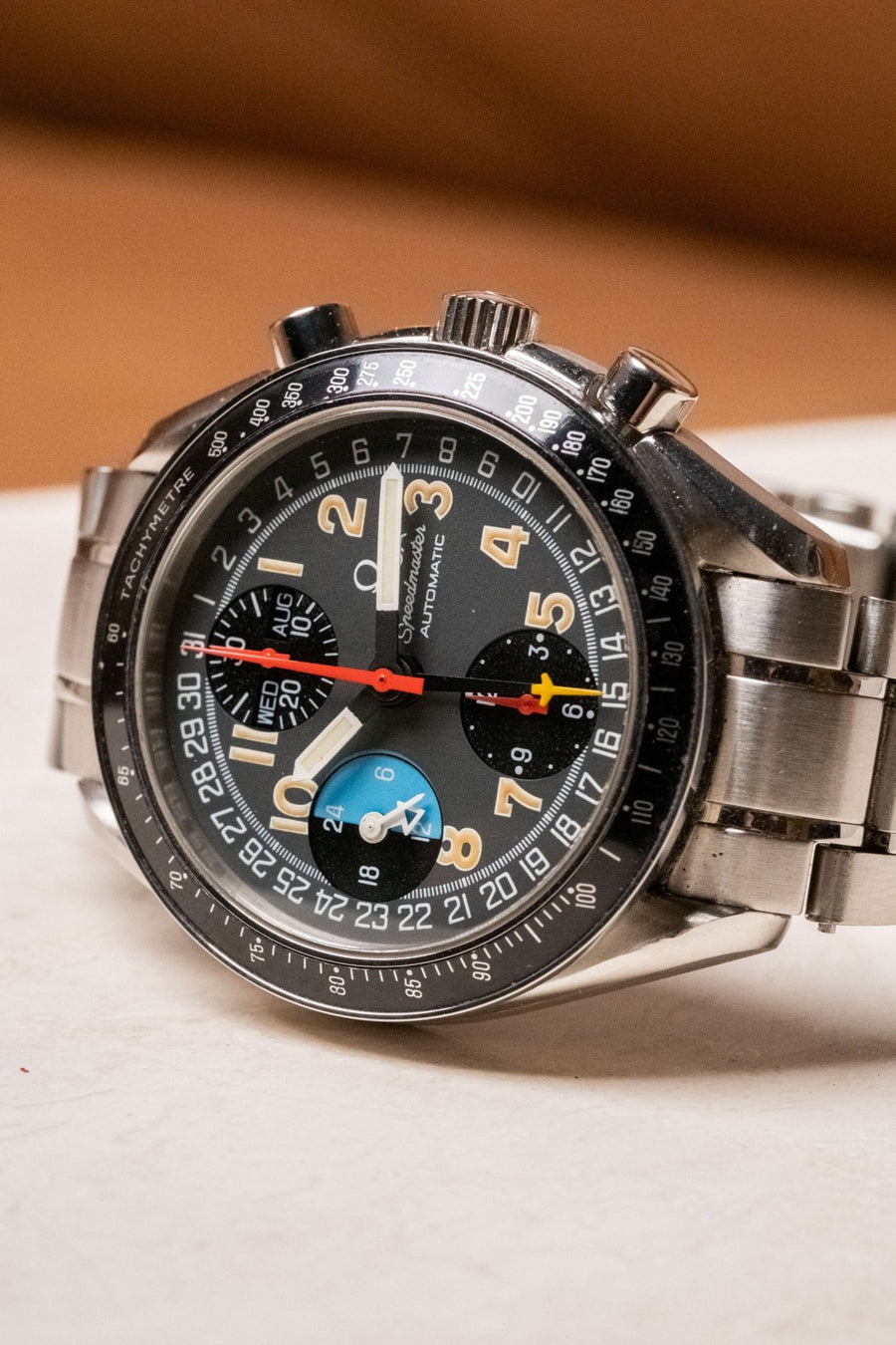 1993 OMEGA Speedmaster Triple Day-Date Mk40 pre-owned watch Wristory Melbourne
