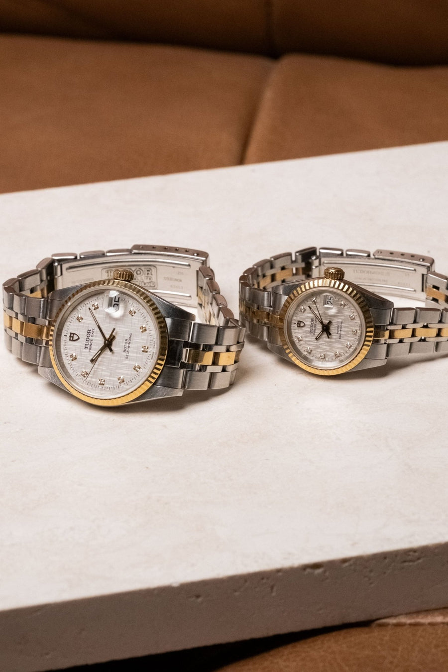 1996 & 1998 Tudor Prince & Princess Oyster-Date 72033 & 92413 pre-owned watch Wristory Melbourne