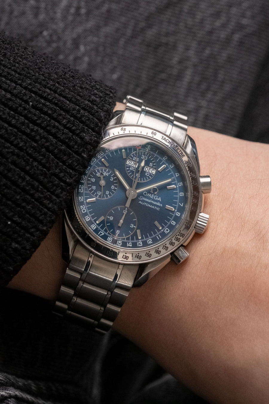 1998 OMEGA Speedmaster Day-Date 3523.8 pre-owned watch Wristory Melbourne