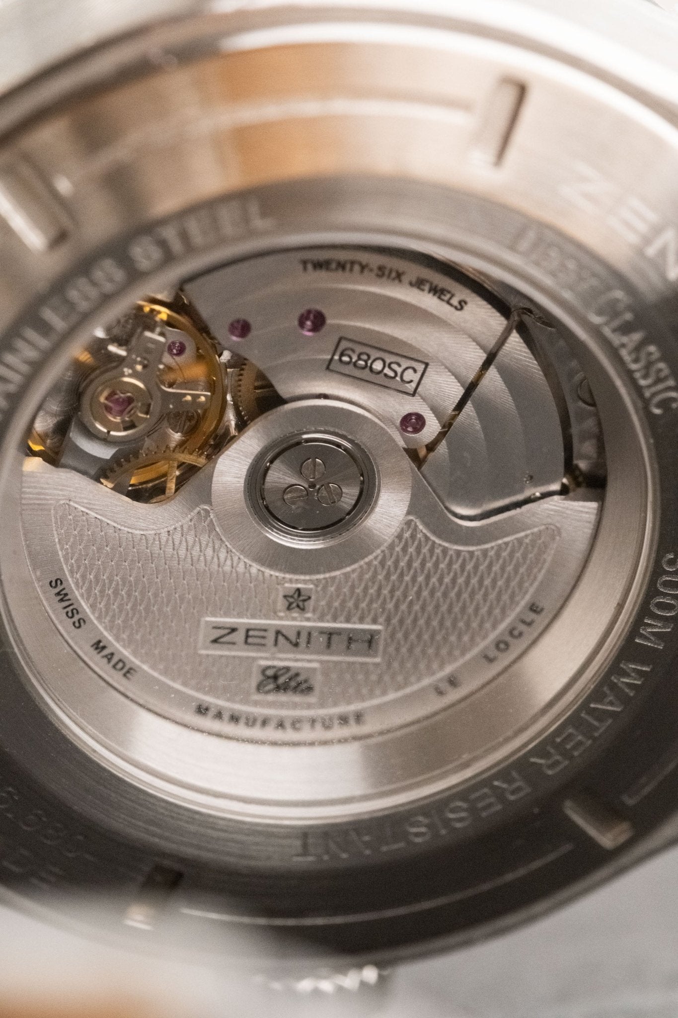2000 Zenith Defy Classic HMS Black Dial - Wrist Story Pty Ltd