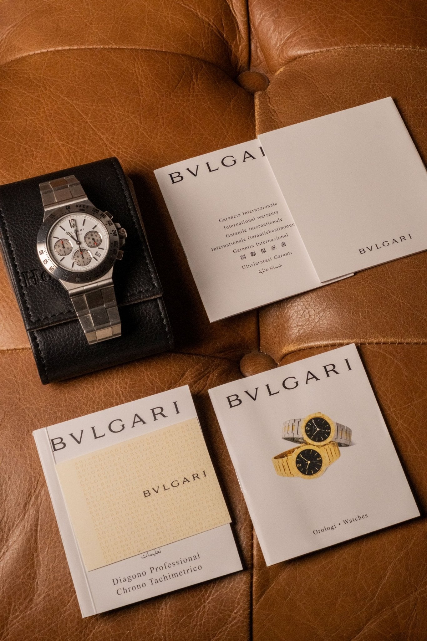 2008 BVLGARI Diagono Steel Chronograph - Wrist Story Pty Ltd