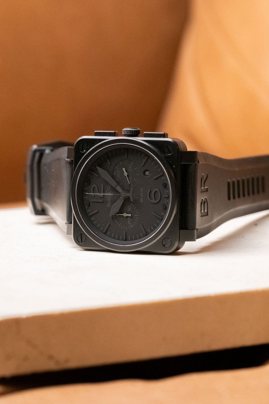 2011 Bell & Ross BR 03-94 Phantom Chronograph 42mm Ref. BR03 - 94 - Wristory