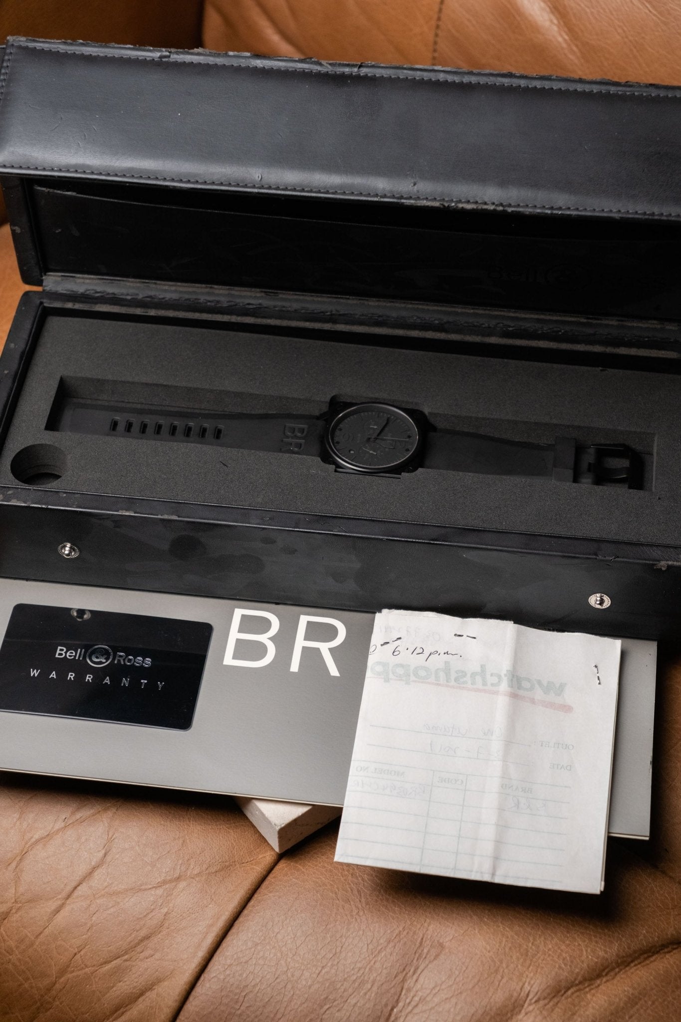 2011 Bell & Ross BR 03-94 Phantom Chronograph 42mm Ref. BR03 - 94 - Wristory