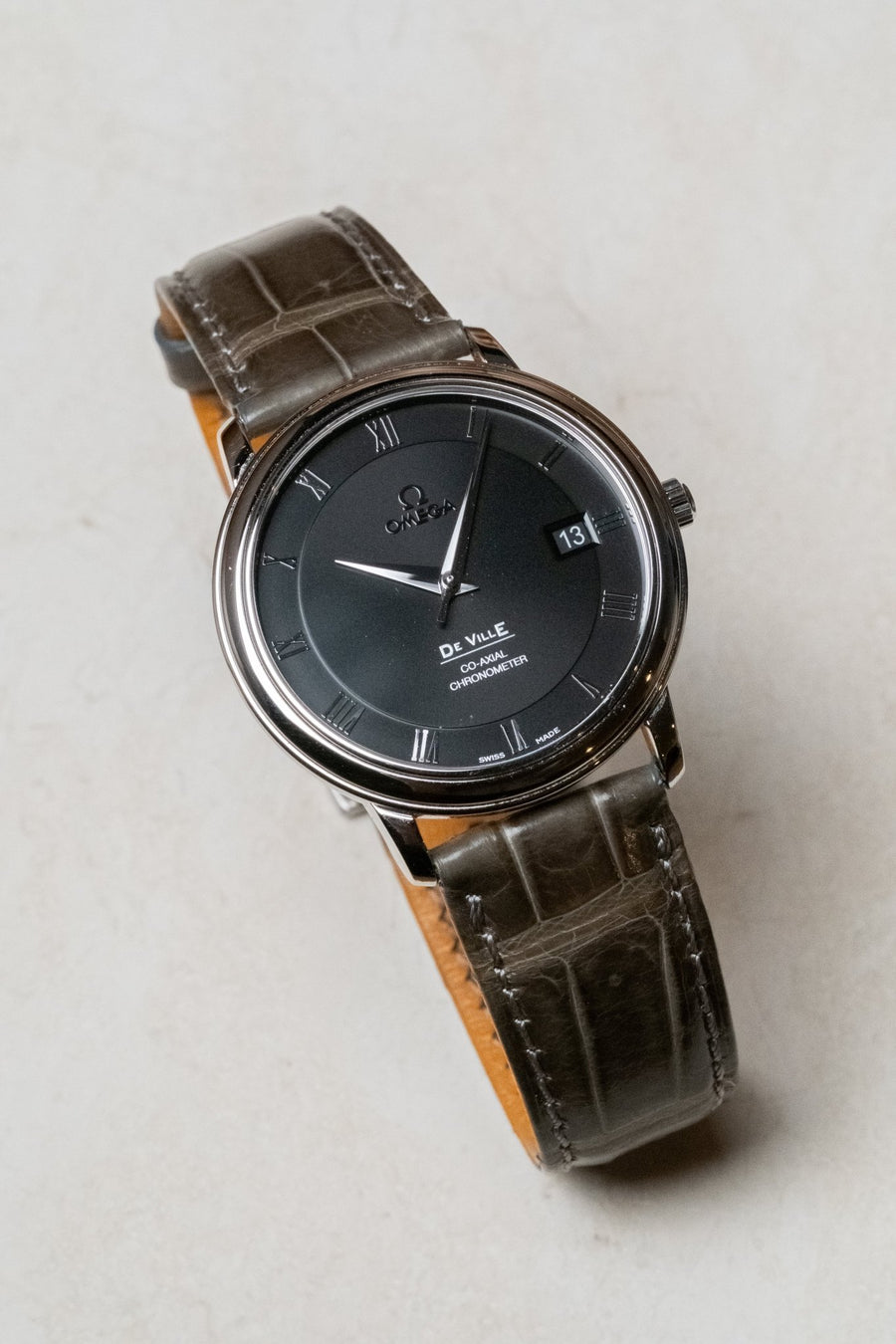 2012 OMEGA Deville Prestige 4875.50.01 pre-owned watch Wristory Melbourne