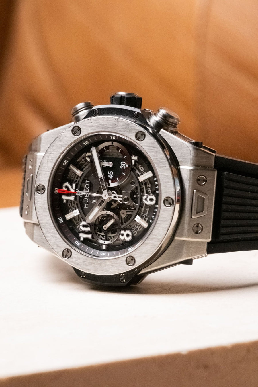 2016 Hublot Big Bang Unico Titanium Skeleton 411.NX.1170.RX pre-owned watch Wristory Melbourne