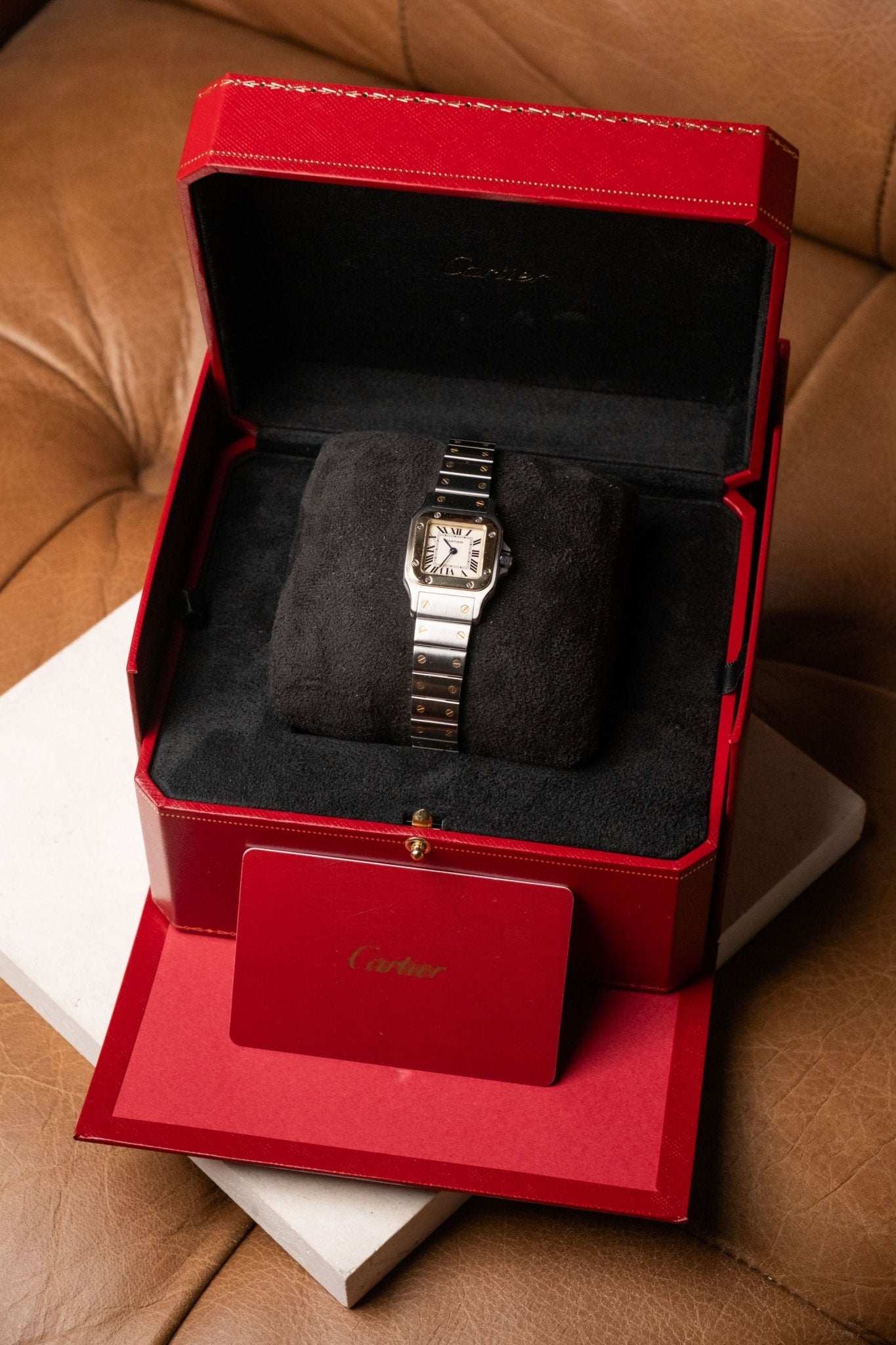 2017 Cartier Santos Galbée Ref. W20012C4 - Wristory