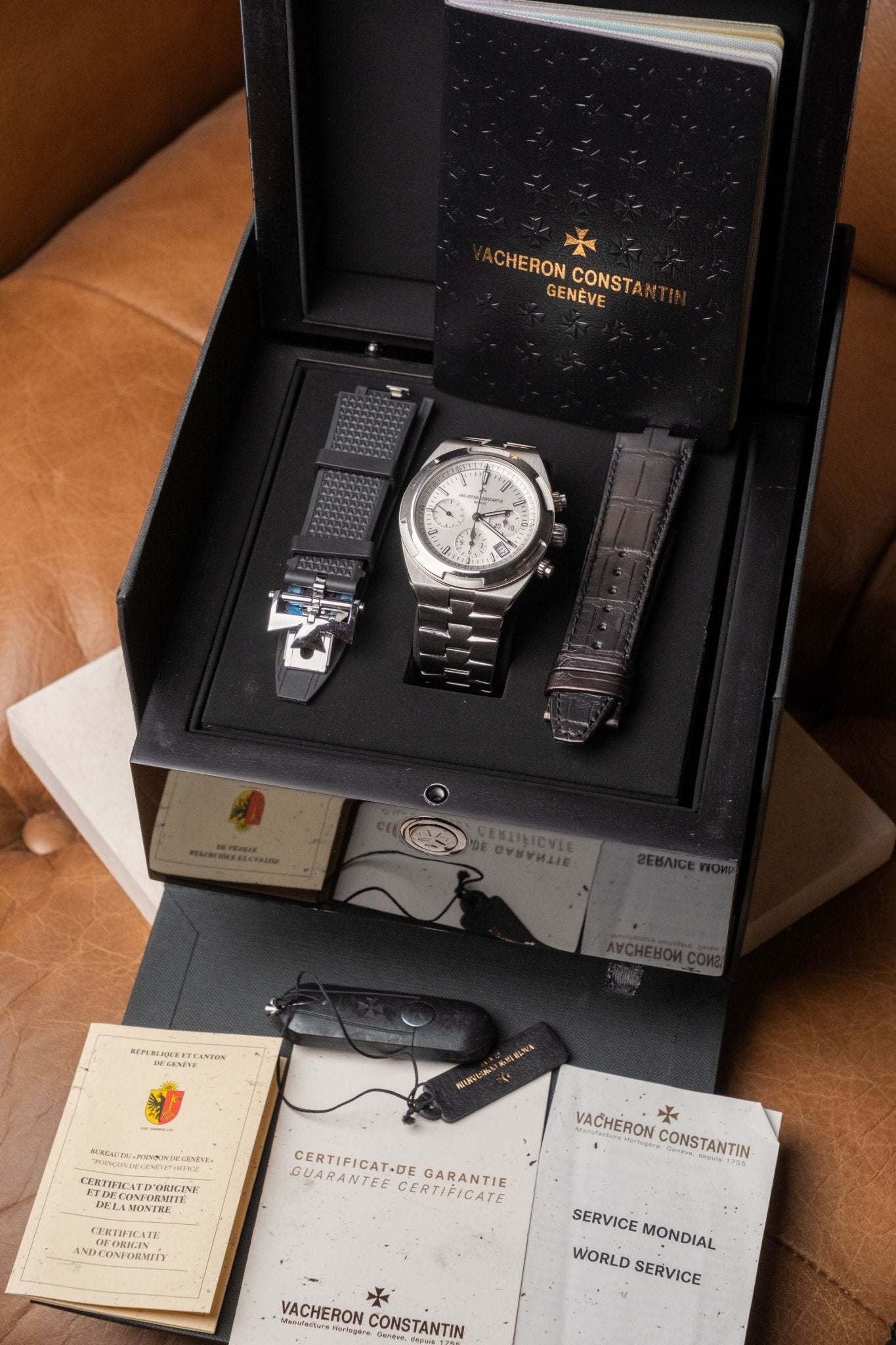 2017 Vacheron Constantin Overseas Chronograph Ref. 5500V/110A-B075 - Wristory