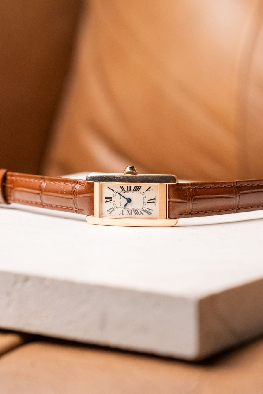 2018 Cartier Tank Américaine Rose Gold Ref. W2607456 - Wristory