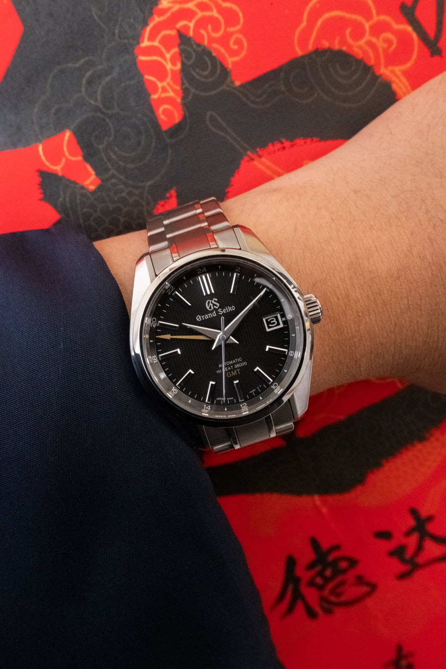 2019 Grand Seiko Heritage Collection Hi-Beat GMT “Black Teak” pre-owned watch Wristory Melbourne