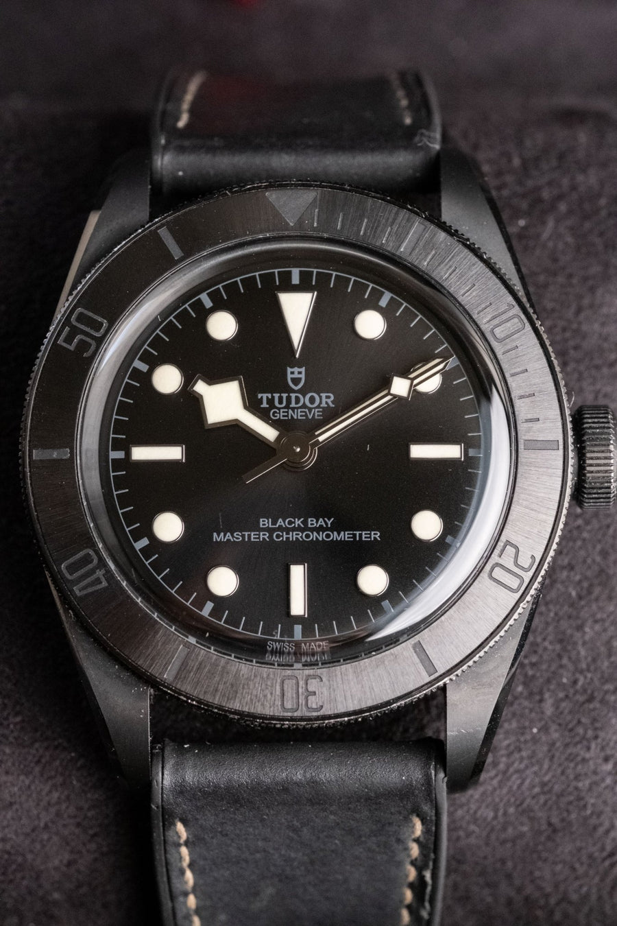 2021 Tudor Black Bay Master Chronometer Ceramic pre-owned watch Wristory Melbourne
