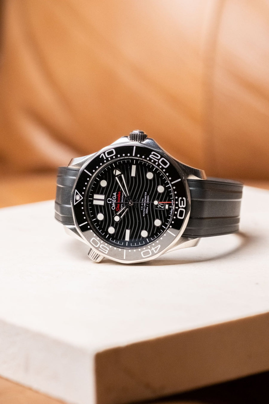 2022 Omega Seamaster Diver 300 M Black Dial Ref. 21032422001001 - Wristory