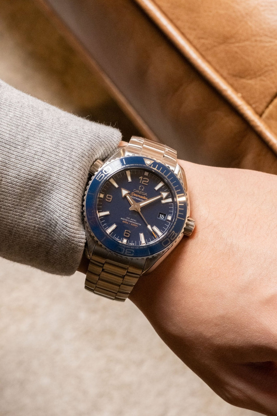 2022 Omega Seamaster Planet Ocean 600M pre-owned watch Wristory Melbourne