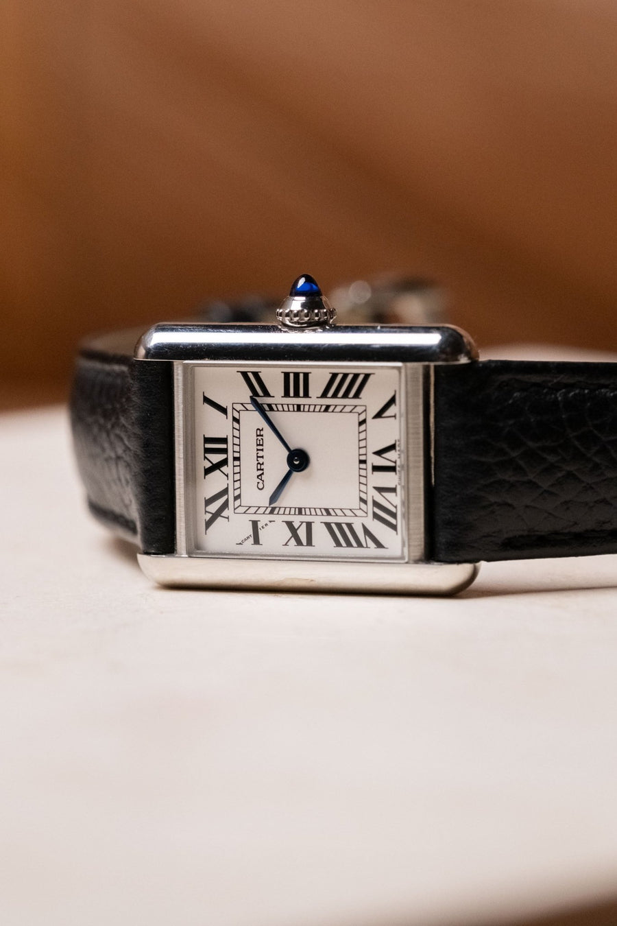 2023 Cartier Tank Must Small White Roman Ref WSTA0042 - Wristory