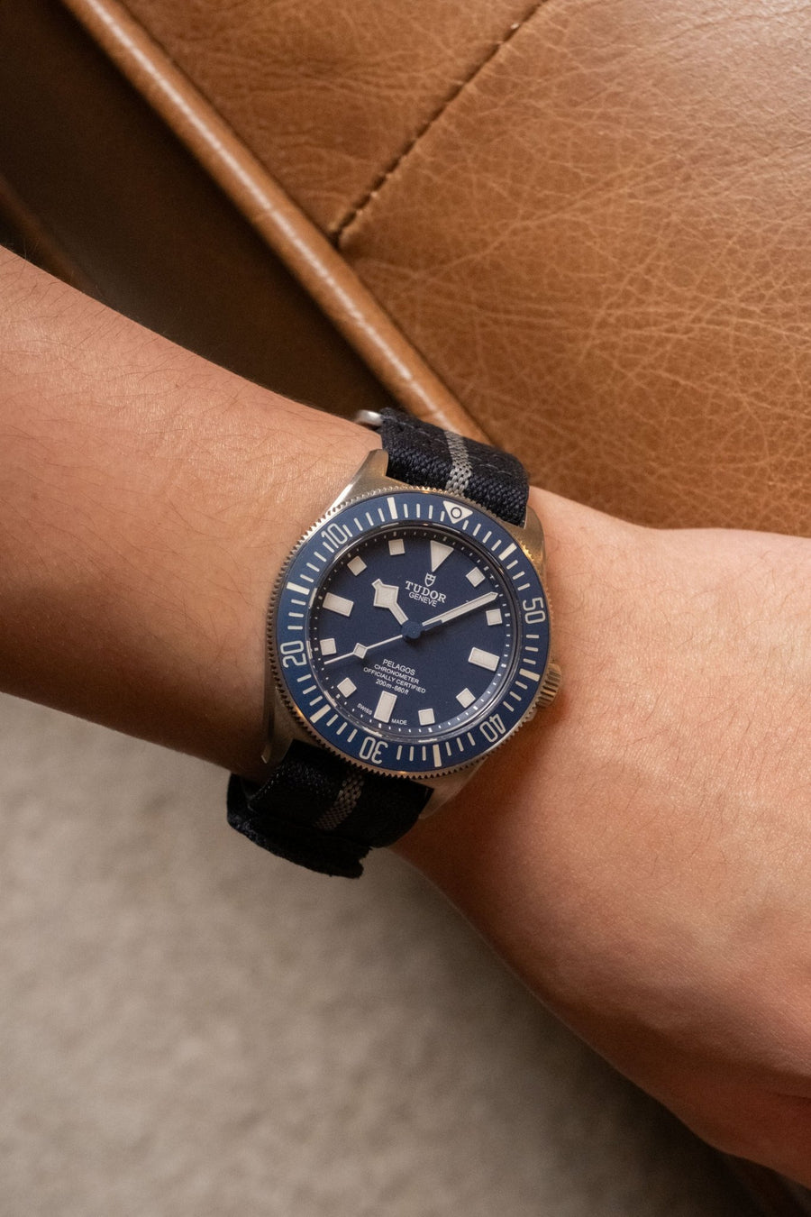 2023 Tudor Pelagos FXD Titanium Marine Nationale pre-owned watch Wristory Melbourne