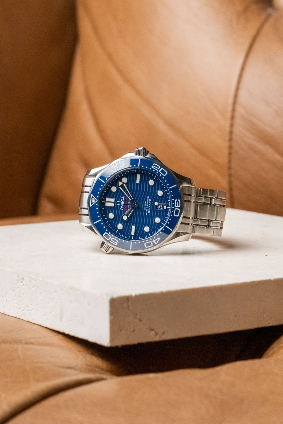 2024 Omega Seamaster Diver 300M Blue Dial Ref. 210.32.42.20.03.001 - Wristory
