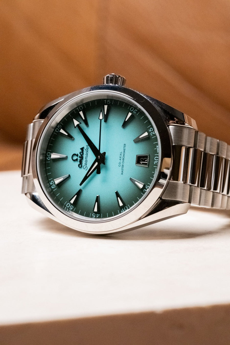 2025 Omega Aqua Terra 150m Turquoise Blue Co - Axial Master Chronometer "Turquoise Blue" Ref 220.10.41.21.03.006 - Wristory