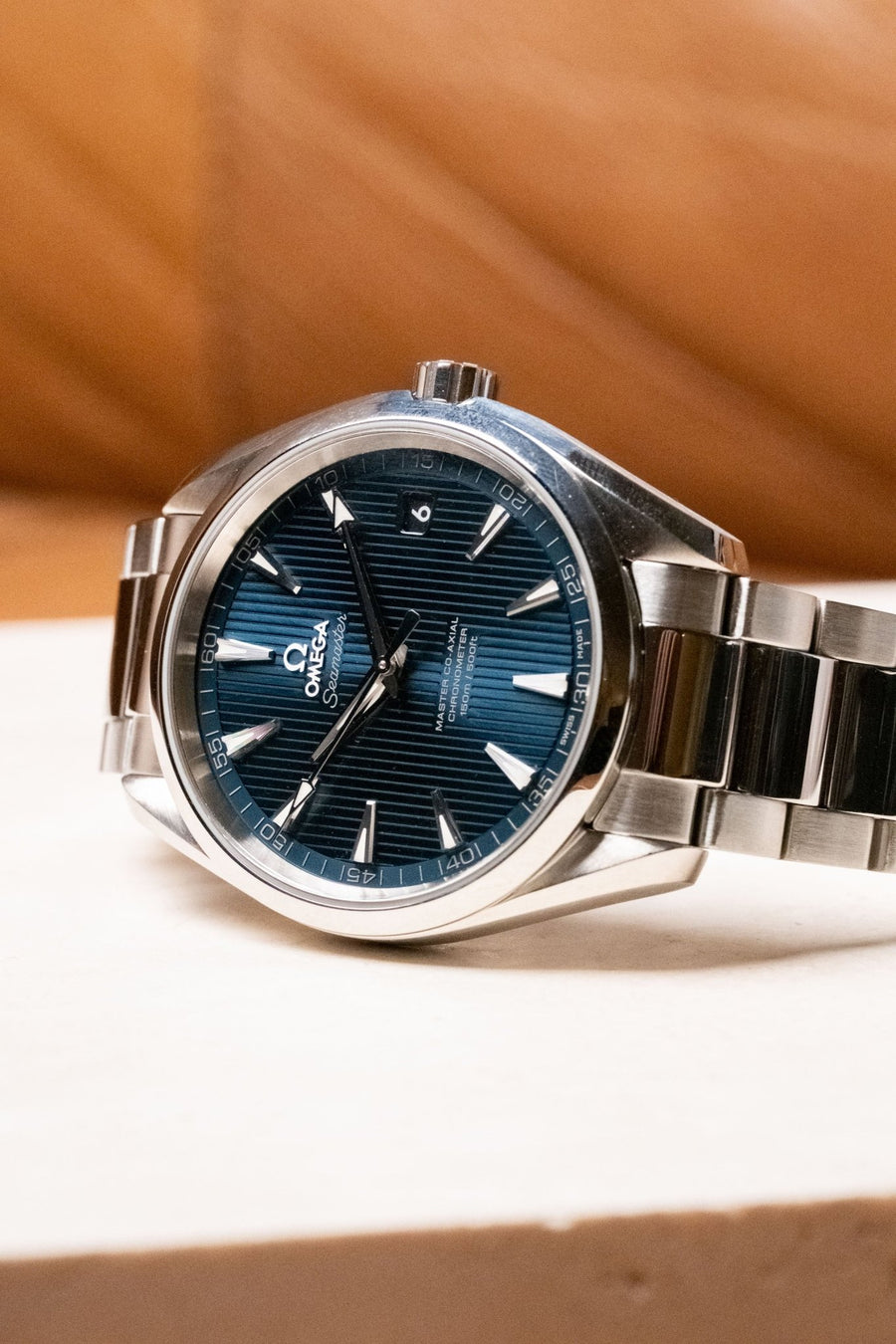 2025 OMEGA Seamaster Aqua Terra 150M “Lacquered Blue Teak” Ref. 231.10.42.21.03.003 - Wristory