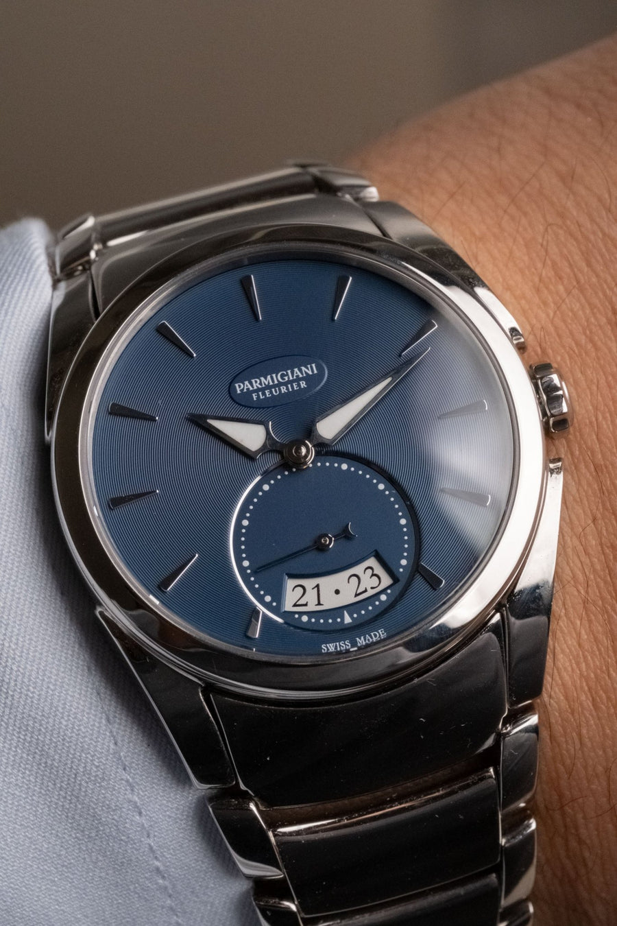 2025 Parmigiani Fleurier Tonda Métropolitaine Blue - Wrist Story Pty Ltd