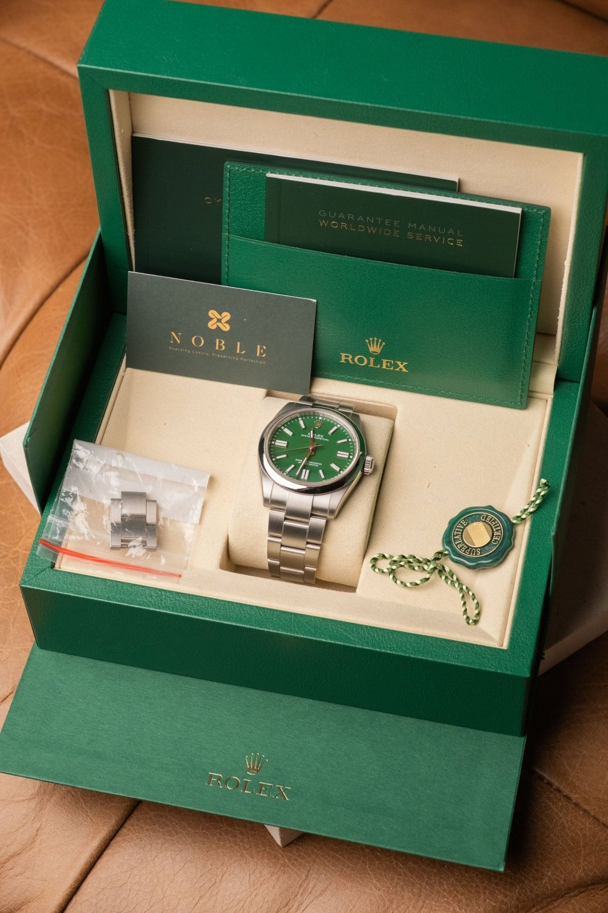 2025 Rolex Oyster Perpetual 41 Green Ref. 134300 - Wristory