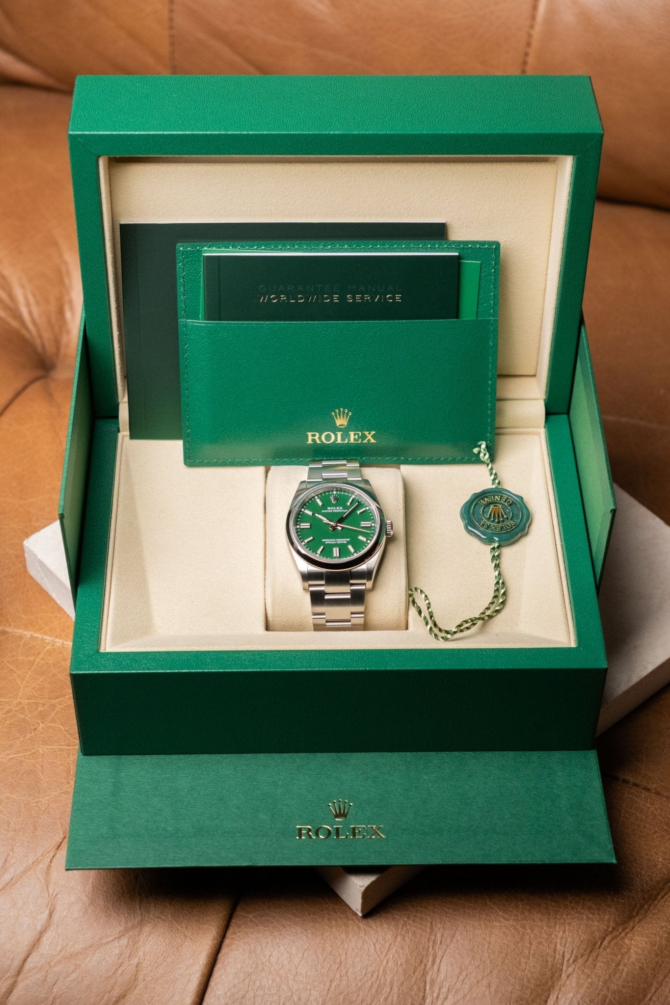 2026 Rolex Oyster Perpetual 36 Green 36mm Ref. 126000 - Wristory