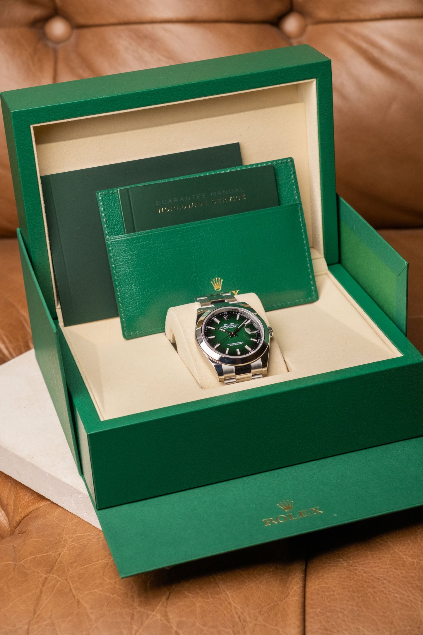 2026 Rolex Datejust 41 Green Ombre 126300 — photo 9