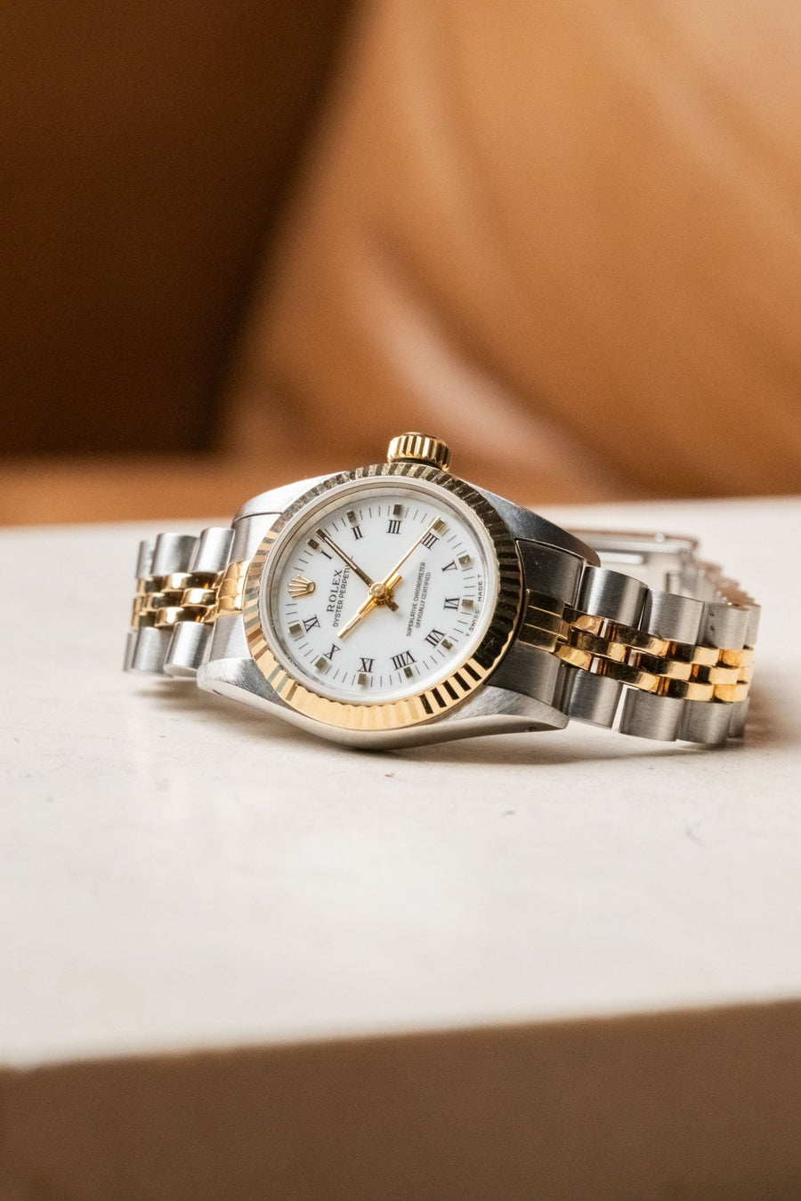 Circa 1991 Rolex Lady-Datejust "Buckley Dial" Ref. 69173 - Wristory