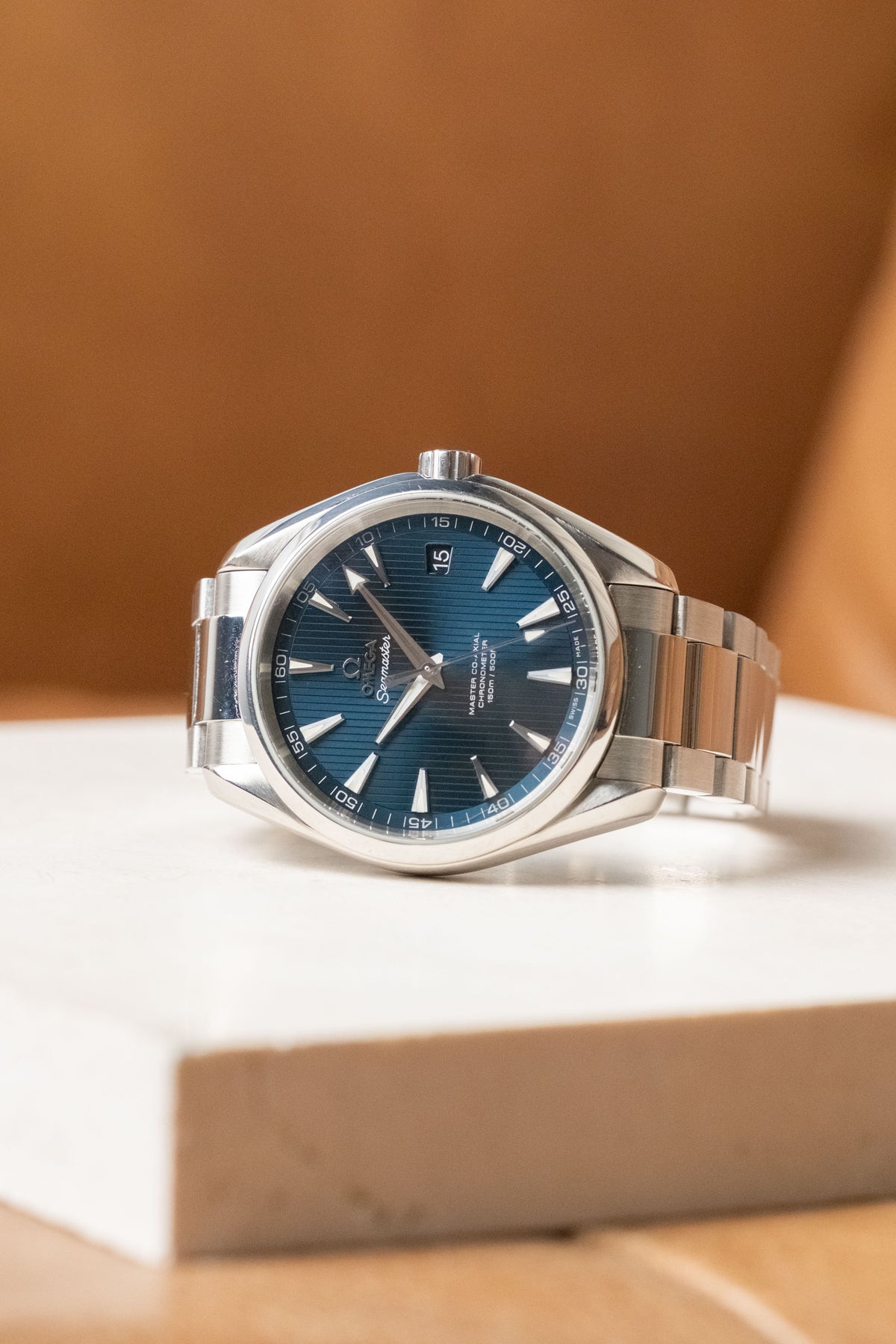 2023 Omega Aqua Terra "Blue Teak" Ref. 231.10.42.21.03.003 — photo 10
