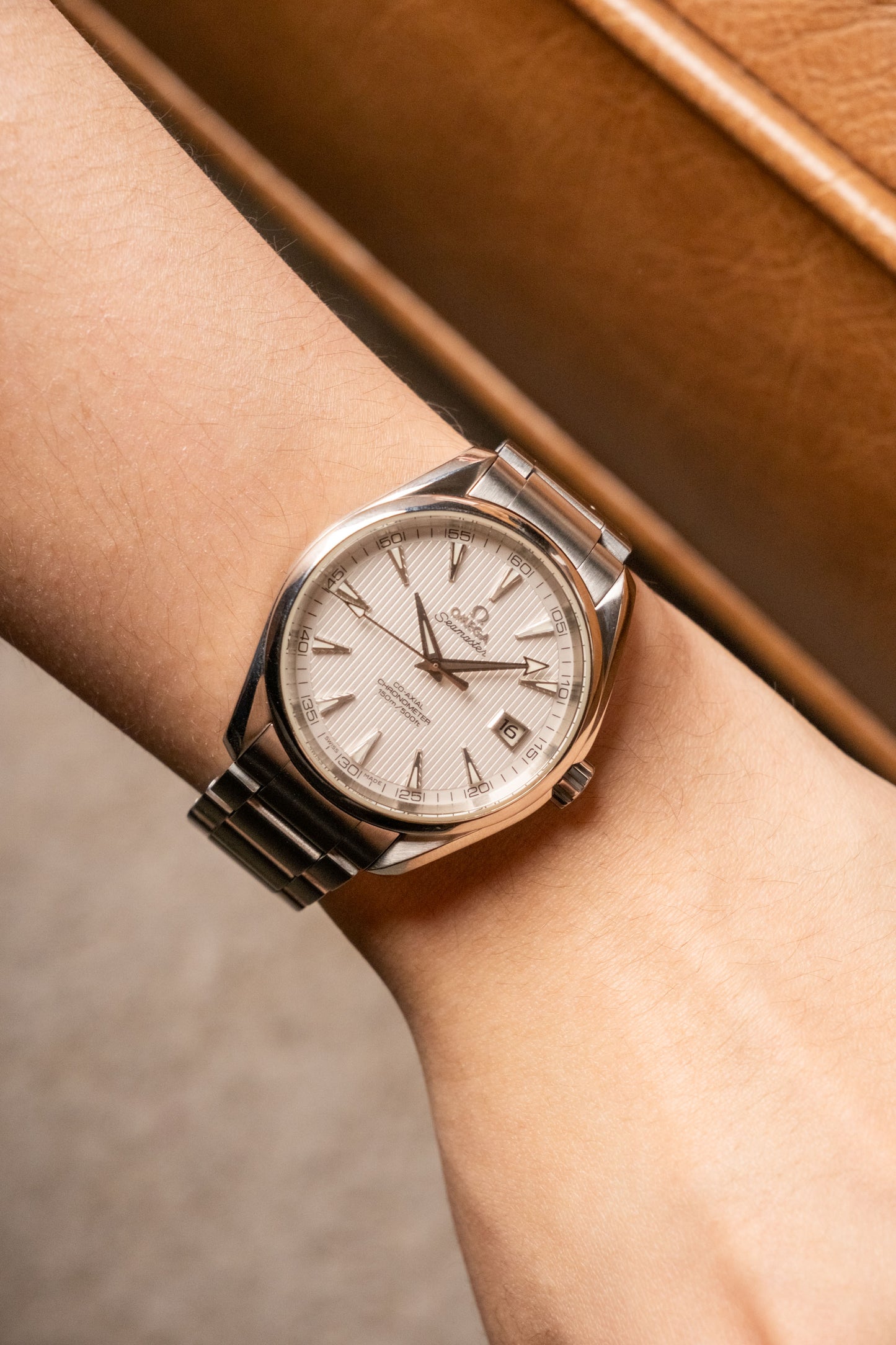 Omega Aqua Terra Silver Teak 231.10.42.21.02.001 — photo 9