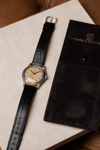 1950s Tudor Aqua Manual - Wind Honeycomb Dial Serviced - Wristory