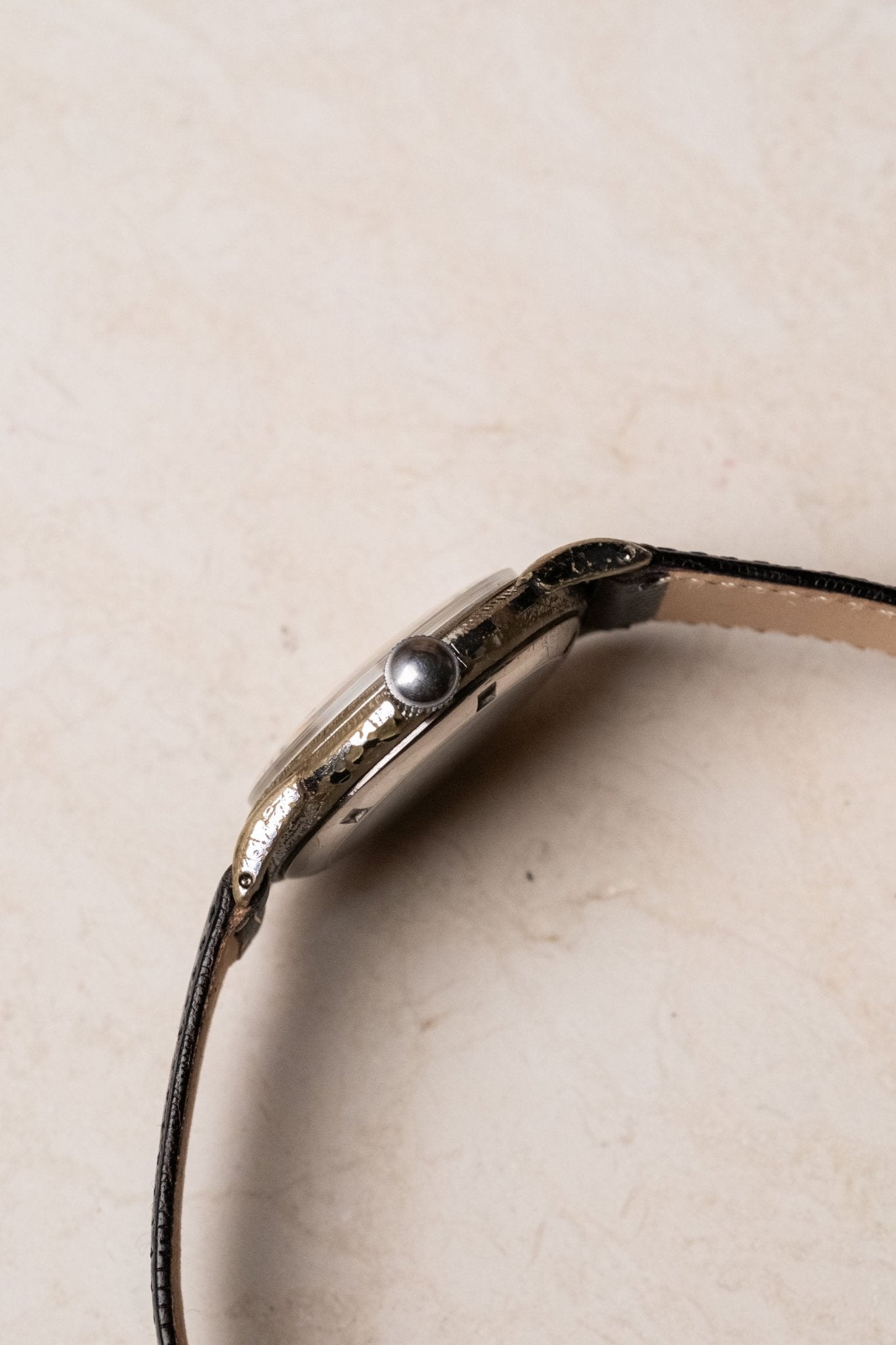 1950s Tudor Aqua Manual - Wind Honeycomb Dial Serviced - Wristory