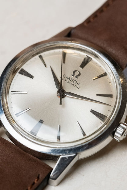 1958 OMEGA Seamaster Automatic CK 14773-61 SC dial detail close-up