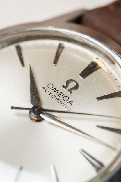 1958 OMEGA Seamaster Automatic CK 14773-61 SC dial detail close-up