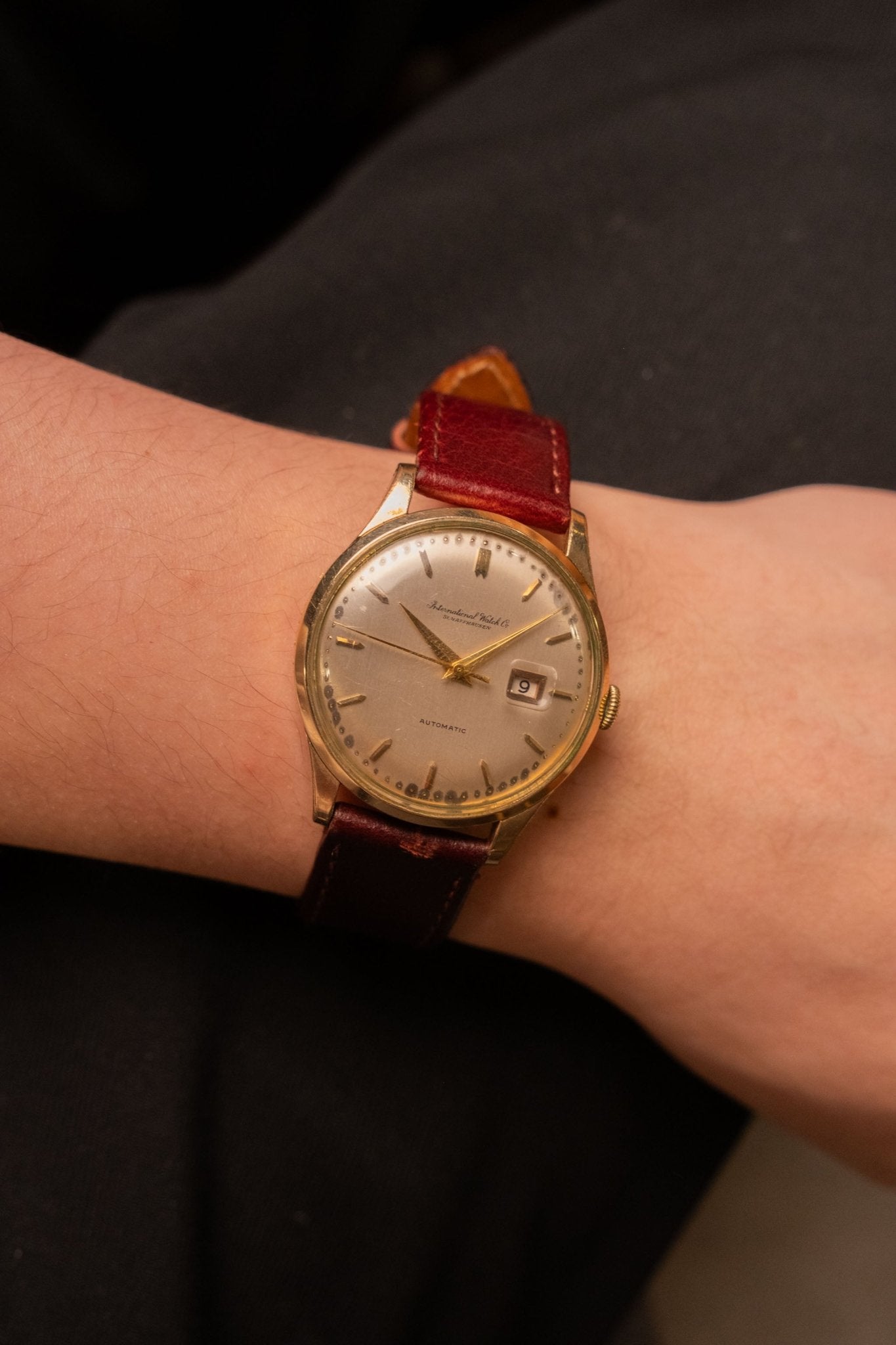 1960s IWC Schaffhausen Cal. 8531 Automatic Details
