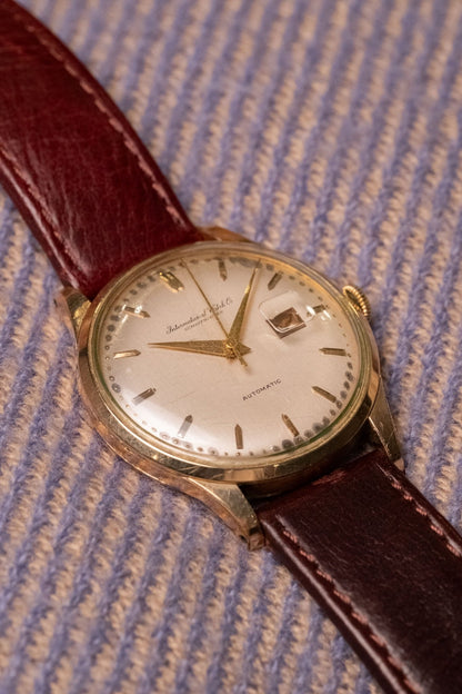 1960s IWC Schaffhausen Cal. 8531 Automatic dial detail close-up
