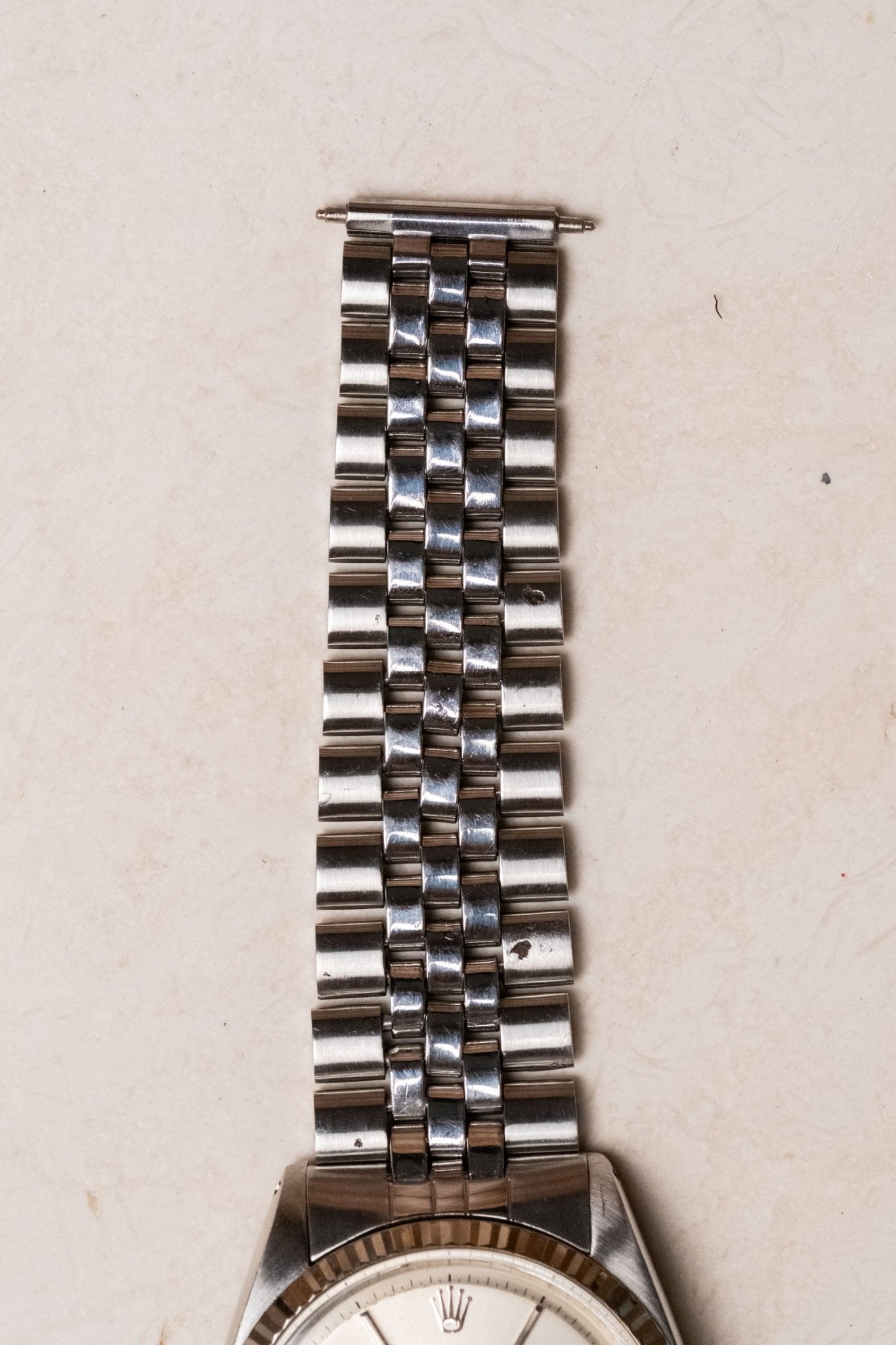 1975 Rolex Datejust 36 Silver “Doorstop” Pie - Pan “Doorstop” Dial Fluted Jubilee Ref. 1601 - Wristory