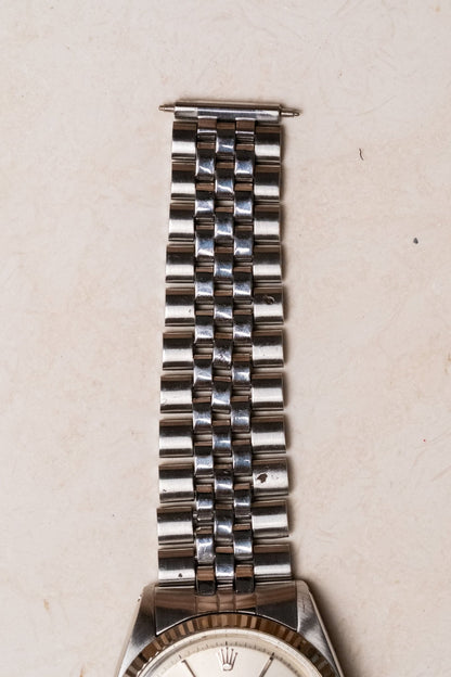 1975 Rolex Datejust 36 Silver “Doorstop” Pie - Pan “Doorstop” Dial Fluted Jubilee Ref. 1601 - Wristory