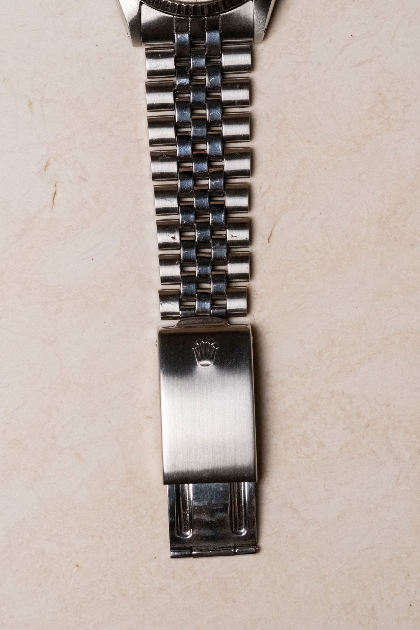1975 Rolex Datejust 36 Silver “Doorstop” Pie - Pan “Doorstop” Dial Fluted Jubilee Ref. 1601 - Wristory
