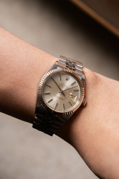 1982 Rolex Datejust 36 on Jubilee Unpolished 36mm Ref. 16014 - Wristory