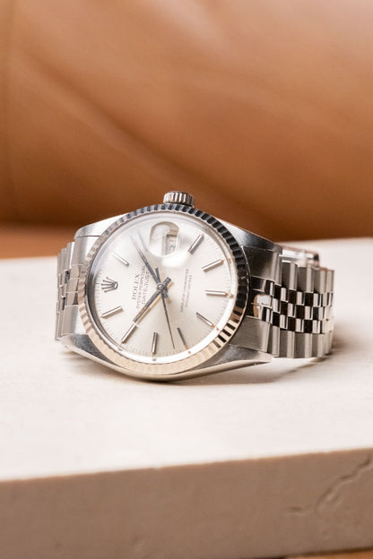 1982 Rolex Datejust 36 on Jubilee Unpolished 36mm Ref. 16014 - Wristory