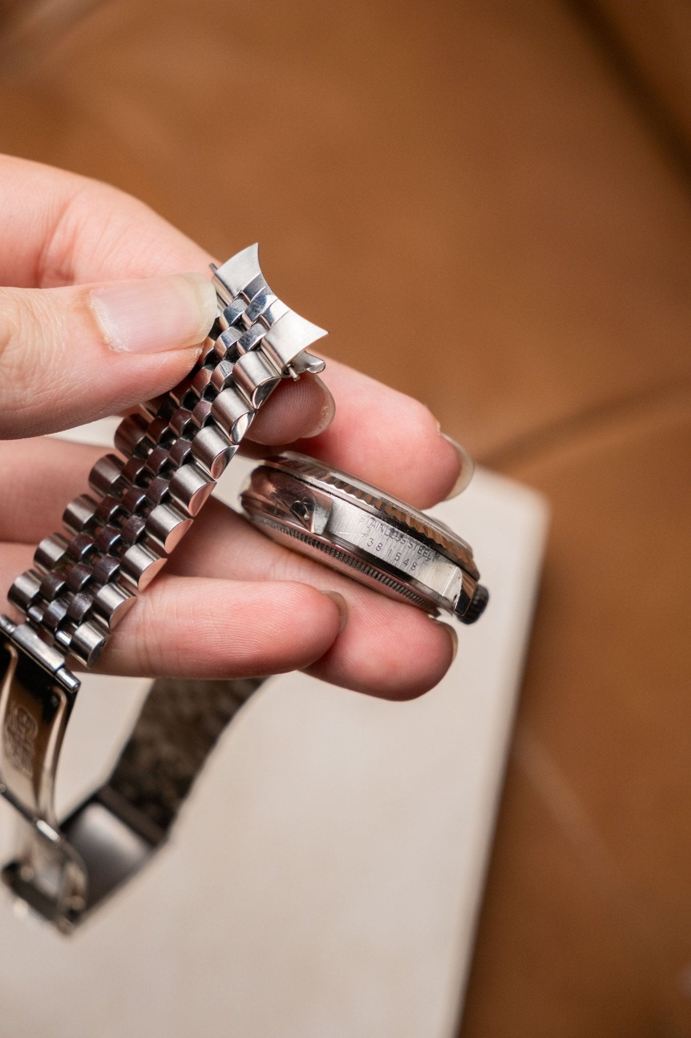 1982 Rolex Datejust 36 on Jubilee Unpolished 36mm Ref. 16014 - Wristory