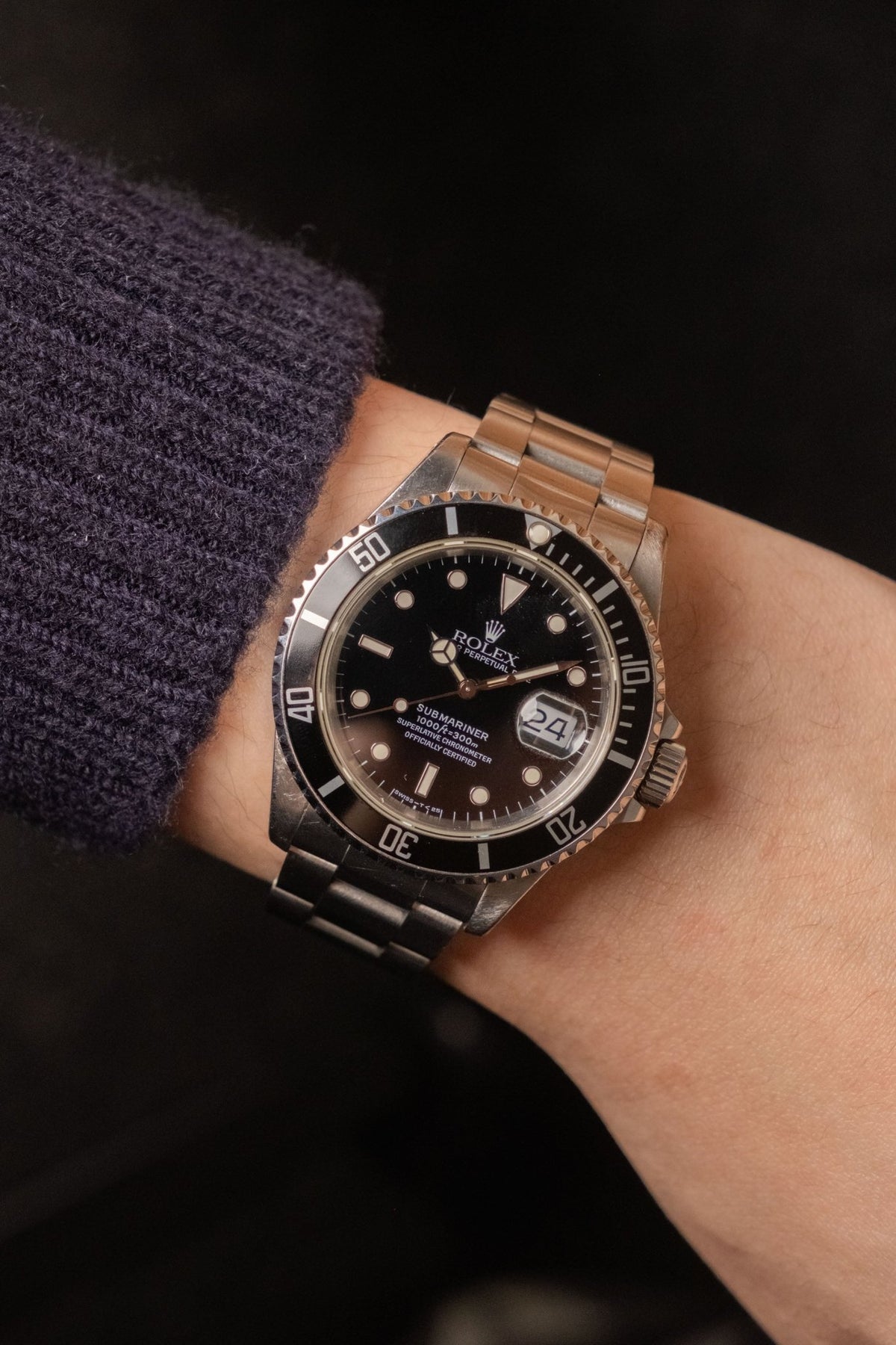 1991 Rolex Submariner Date Ref. 16610 - Wristory