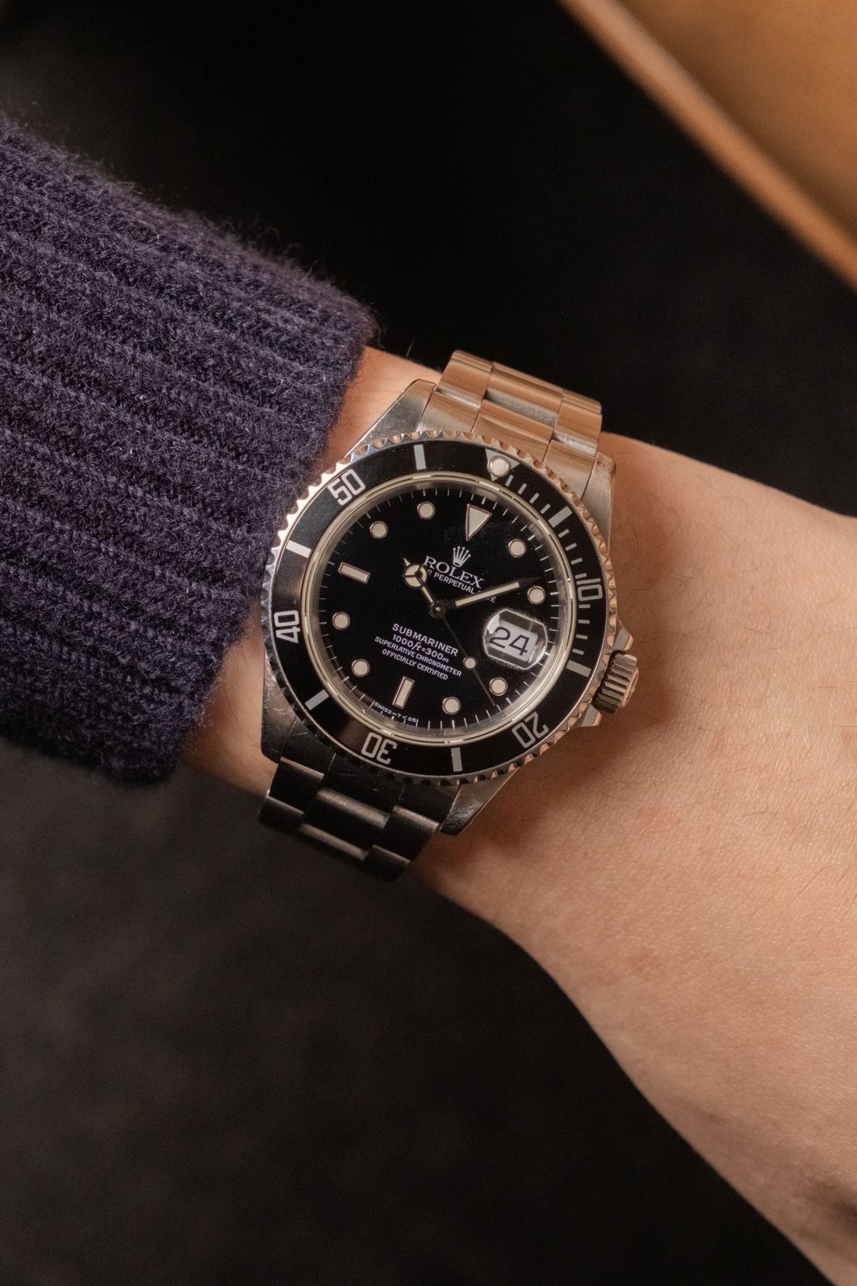 1991 Rolex Submariner Date Ref. 16610 - Wristory