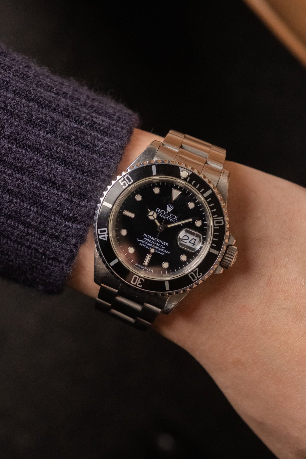 1991 Rolex Submariner Date Ref. 16610 - Wristory