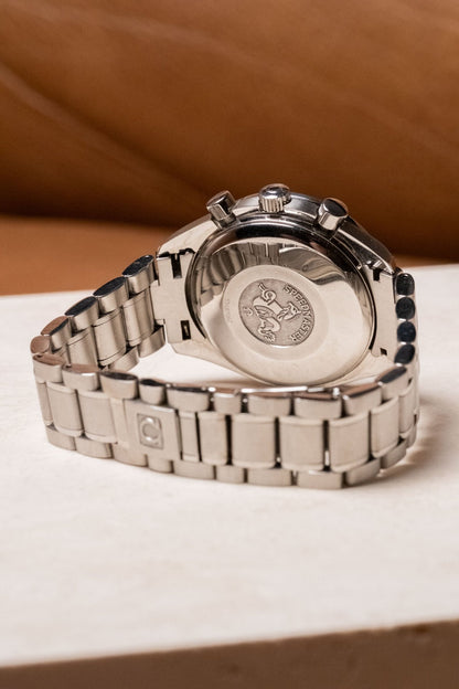 1993 OMEGA Speedmaster Triple Day-Date Mk40 caseback view