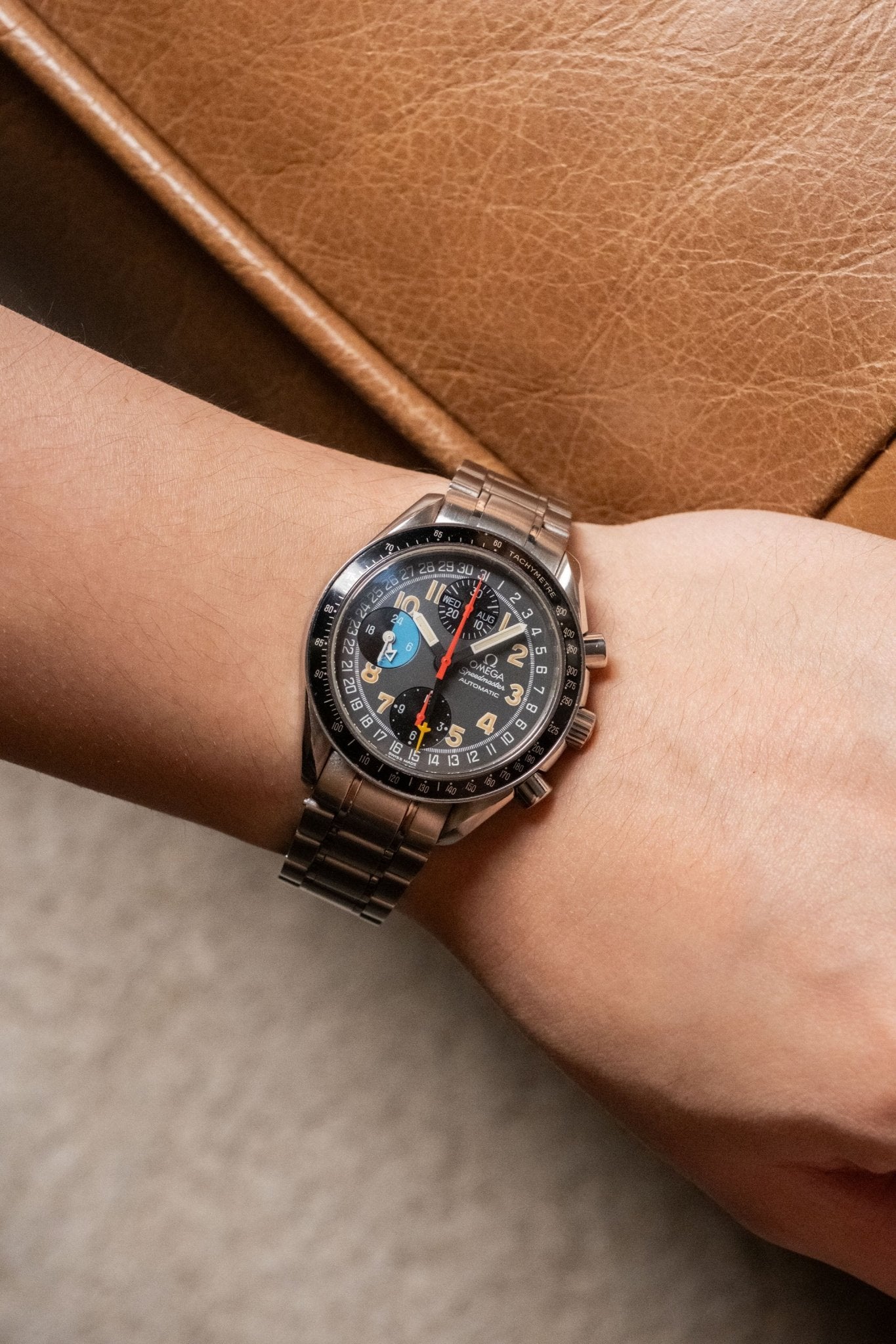 1993 OMEGA Speedmaster Triple Day-Date Mk40 pre-owned watch Wristory Melbourne