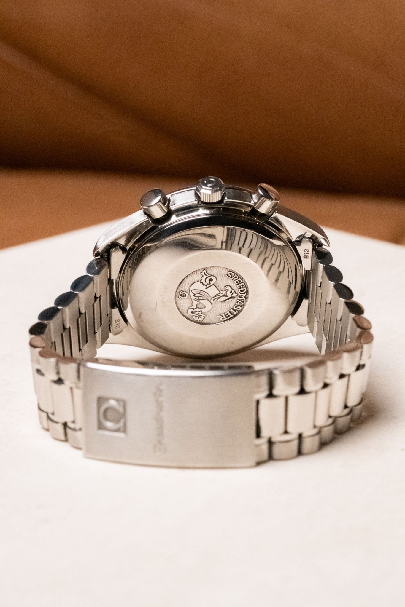 1995 OMEGA Speedmaster Date Chronograph 3511.5 caseback view