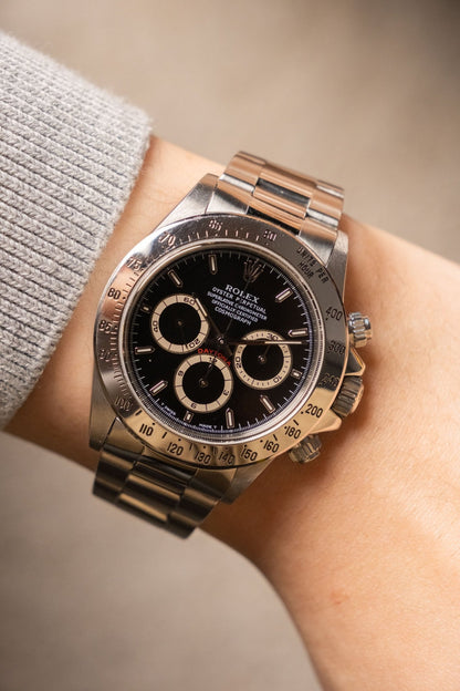 1995 Rolex Daytona Zenith "Patrizzi Dial" Ref. 16520 - Wristory