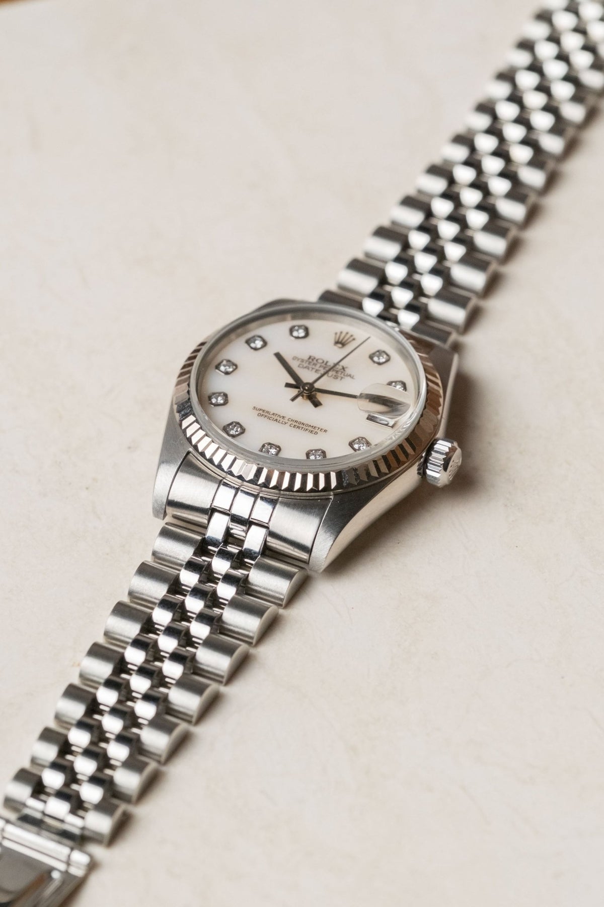 1996 Rolex Datejust 31 Mother of Pearl Dial Ref. 68274 - Wristory