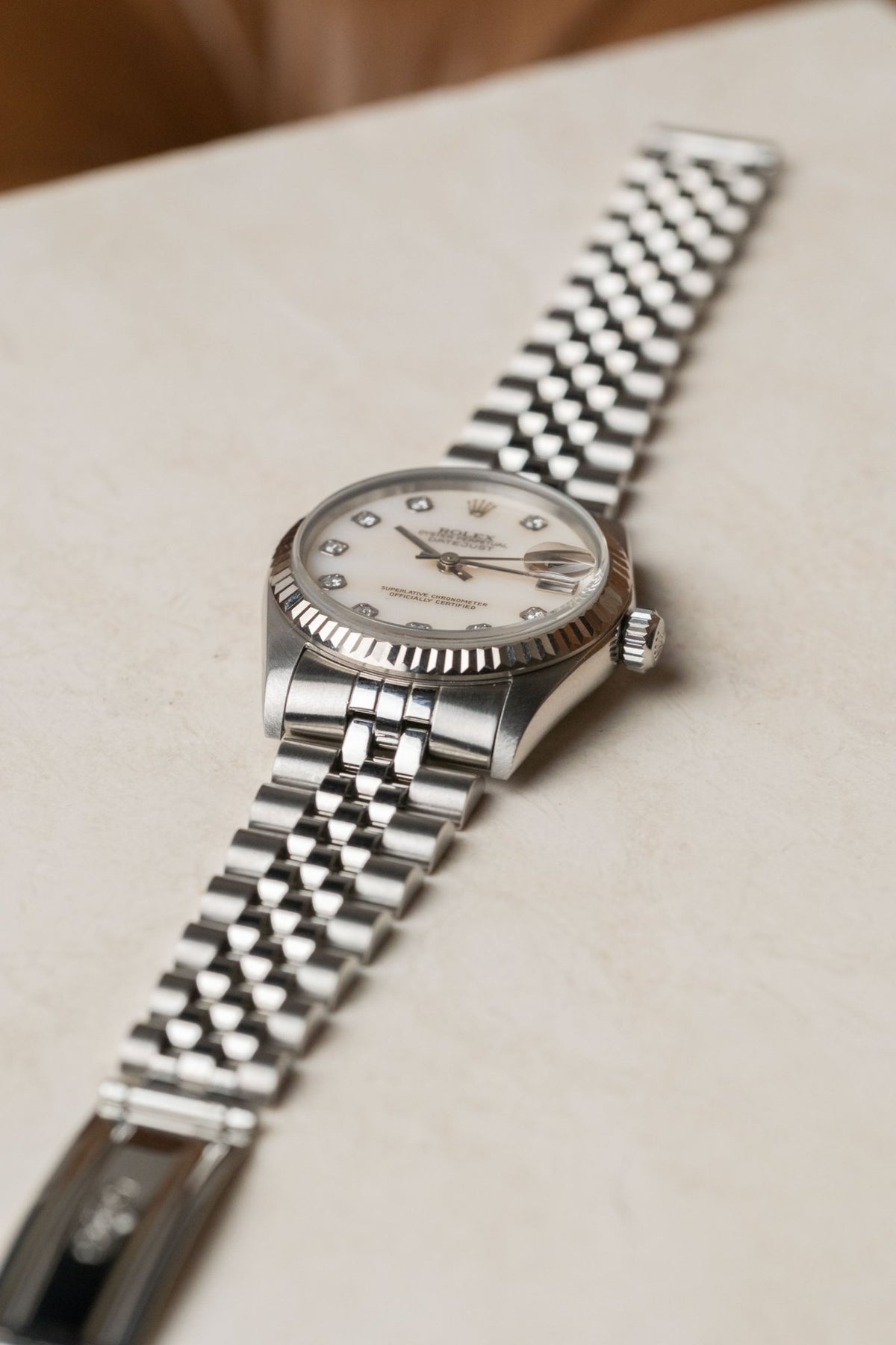 1996 Rolex Datejust 31 Mother of Pearl Dial Ref. 68274 - Wristory