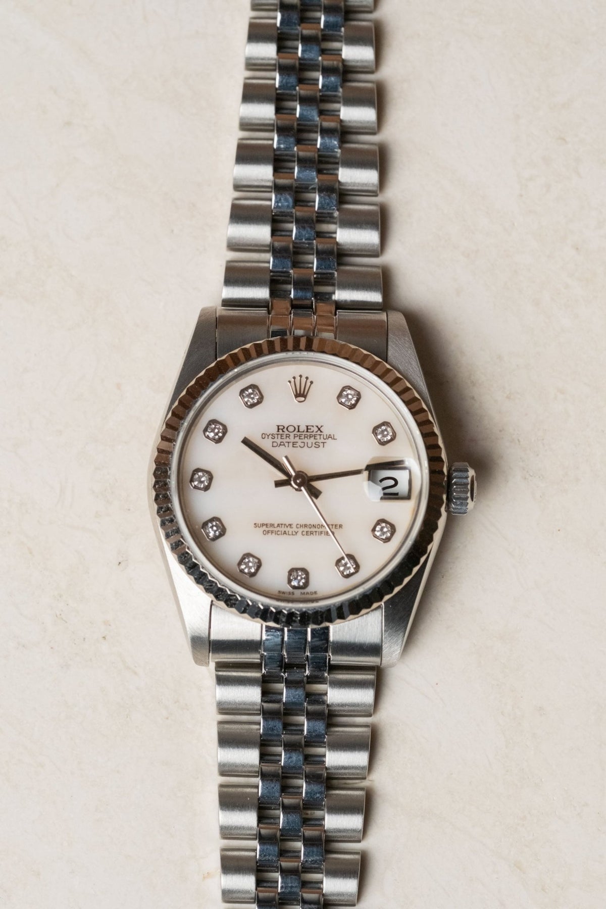 1996 Rolex Datejust 31 Mother of Pearl Dial Ref. 68274 - Wristory